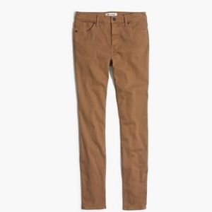Madewell high riser skinny pants